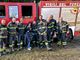 vigili del fuoco foto di gruppo