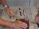 merce rubata su un tavolo
