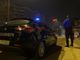 Auto dei carabinieri di notte