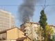 L'incendio divampato nei locali in strada della Pronda 19