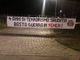 Striscioni di CasaPound per lo Yemen a Torino, Ivrea, Venaria, Settimo e Piossasco