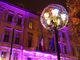 La caserma Bergia dei carabinieri si illumina di viola per il tumore al pancreas [FOTO E VIDEO]