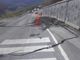 Sestriere, la strada provinciale 23 interrotta a Champlas du Col per l'aggravarsi del cedimento della carreggiata Sestriere, la strada provinciale 23 interrotta a Champlas du Col per l'aggravarsi del cedimento della carreggiata
