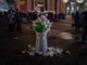 Effetti collaterali di Cioccolatò, cestini strapieni in piazza San Carlo
