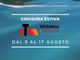 Chieri, la biblioteca comunale resterà chiusa dal 5 al 17 agosto