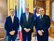 lo russo e cirio con crosetto, tajani e zangrillo