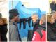Sergio Chiamparino in visita al centro d'accoglienza di Settimo Torinese
