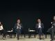 Valentina Sganga, Stefano Lo Russo, Paolo Damilano sul palco con Domenico Siniscalco