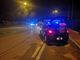Auto dei carabinieri durante un controllo