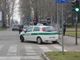 un controllo della polizia municipale