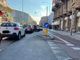 auto in coda in via Nizza