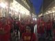 Corsa 5.30: una macchia rossa ha svegliato Torino (FOTO)