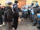Il corteo in piazza Arbarello