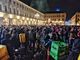 Rider in piazza per il collega investito: &quot;Non si può morire per portare una pizza&quot; [VIDEO]