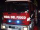Incendio di un demolitore in strada Villaretto a Torino, si sta concludendo l'intervento dei Vigili del Fuoco