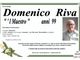 manifesto funebre Domenico Riva