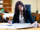 Donne manager sorridenti