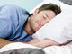 uomo che dorme