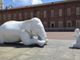 Piazzetta Reale: dopo il restauro, il bambino &quot;è tornato a leggere all'elefante&quot;