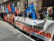 Protesta operai a Roma
