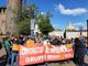 Protesta dei lavoratori ex Embraco