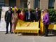 &quot;Sediamoci sul giallo&quot;: inaugurata una “ENDOPANK” nel cortile delle Molinette