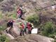 Soccorso Alpino e Vigili del fuoco salvano due escursionisti in difficoltà lungo la via ferrata Carlo Giorda