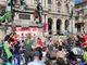 manifestazione nel centro di Torino