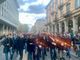 corteo fiaccolata a Torino
