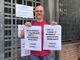 “Colpa di Stato”: davanti al Tribunale, il flash mob ambientalista di Giudizio Universale