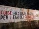 Striscione di CasaPound contro la conferenza &quot;negazionista&quot; sulle Foibe nelle sale della Circoscrizione 3