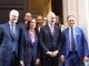 foto di gruppo con Maria Stella Gelmini