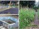 Giochi chiusi, erba alta e fontana distrutta: qualcuno salvi il giardino di via Deledda
