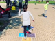 bambini nel parco giochi diffuso di nichelino