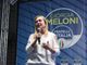 comizio Giorgia Meloni per Damilano