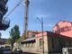 gru abbandonata in via Miglietti