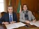 Il sindaco di Vinovo Gianfranco Guerrini assieme al primo cittadino di Nichelino, Giampiero Tolardo