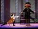 Una scena del Gatto con gli Stivali a teatro