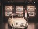 65 anni di Fiat 500 celebrati dall'artista Stefano Berardino