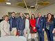 Inaugurazione di una biblioteca con le autorità locali