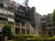 Incendio in via Martiri della Libertà: a fuoco 3 piani di una casa
