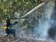 Due incendi in Val di Susa: vigili del fuoco al lavoro a San Giorio e a Bardonecchia