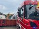 vigili del fuoco in azione