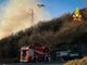vigili del fuoco in azione