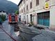 L'incendio a Chiusa San Michele