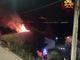 l'incendio a Condove