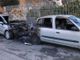 Parella, una panchina e due auto bruciate nel giro di pochi giorni (FOTO)