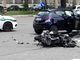Auto contro moto, brutto incidente tra corso Agnelli e corso Traiano: