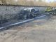 incidente automobilistico auto in fiamme