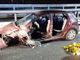 Auto imbocca la tangenziale in contromano e provoca un incidente: un ferito in codice rosso al Cto